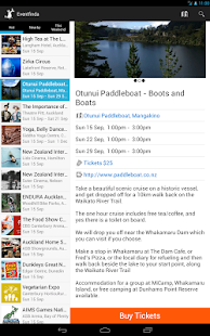 Eventfinda find events guide Screenshots 0