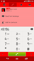 Texture Red Xperien Theme poster 5