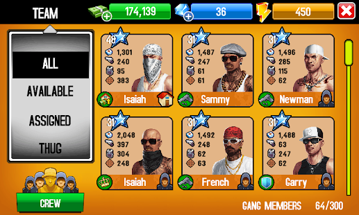  Gangstar City- gambar mini tangkapan layar  