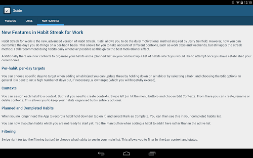 【免費生產應用App】Habit Streak for Work-APP點子