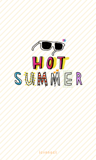 Hot Summer go launcher theme