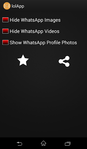 lolApp : WhatsApp Hide Image