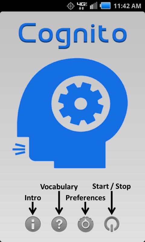 Android application Cognito (Ultimate) screenshort