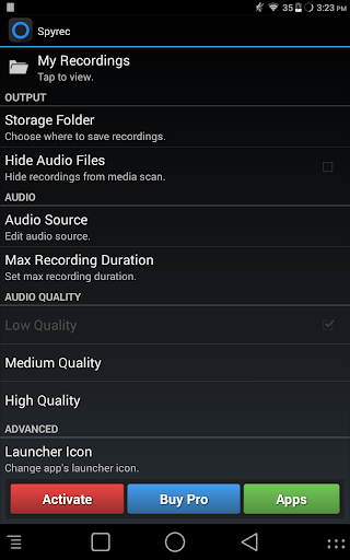 【免費音樂App】Spy Audio Recorder - Spyrec-APP點子