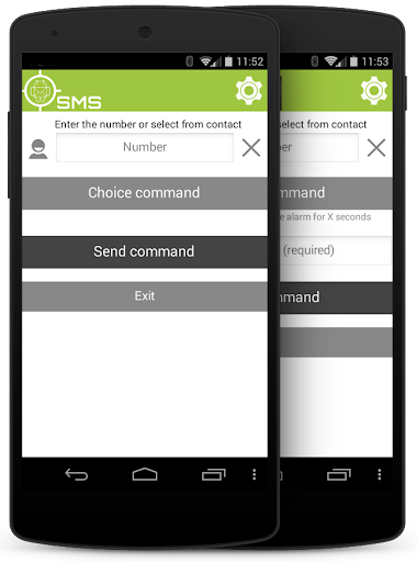 AndroidLost SMS client