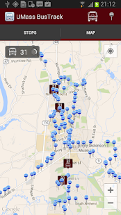 UMass BusTrack Screenshots 7