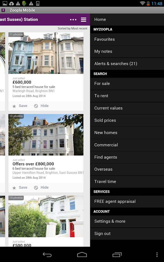 Zoopla Property Search UK Home to buy & rent Android Apps on Google