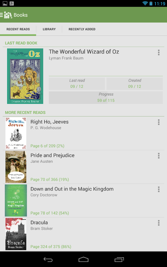 Aldiko Book Reader - screenshot