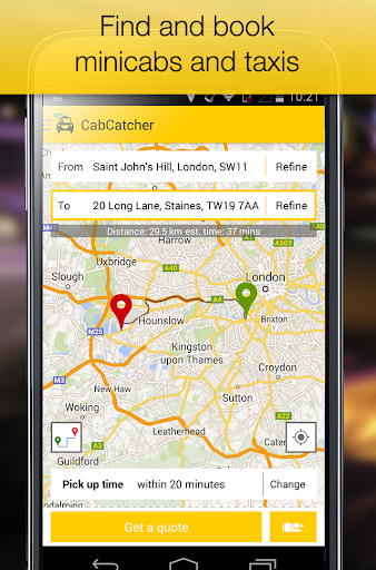 CabCatcher – Taxi Minicab