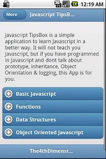 Javascript Tips Box