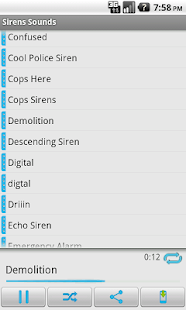 Sirens Horns - Loud Ringtones