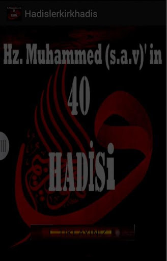 HADİSLER RESİMLERLE 40 HADİS