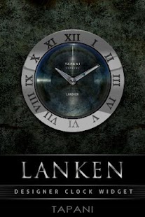 Lanken Designer Clock Widget - náhled