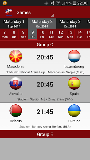 Euro 2016 Qualifiers