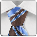 To tie a tie a bow and a scarf logo