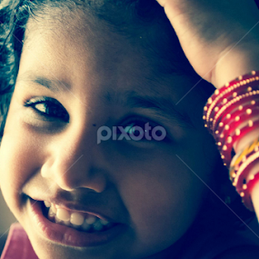 The little feminine colour by Anupam Thakur - Babies & Children Children Candids