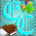 GOWidget ElectricCyan ICS-Free logo