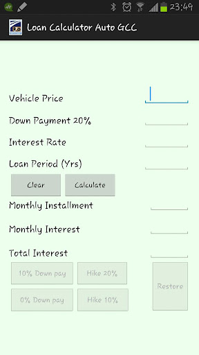 Loan Calculator Auto