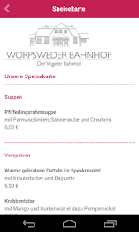 Restaurant Worpsweder Bahnhof poster 4