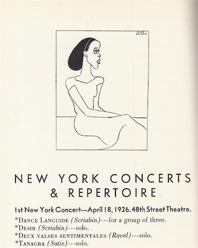 Martha Graham's New York Concerts & Repertoire 1926-1937 Martha Graham's New York Concerts & Repertoire 1926-1937