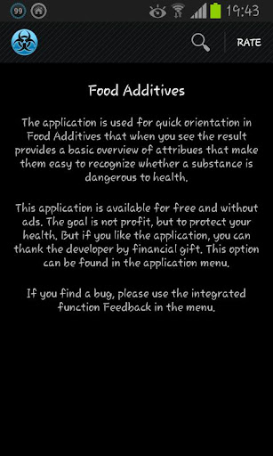 E Numbers Food Additives FREE