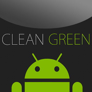 GO SMS Clean Green Theme