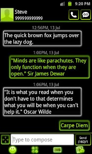 How to mod GO SMS Theme Lime Green Neon lastet apk for laptop