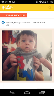 Timehop - screenshot thumbnail