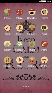 How to get KEEP CALM AND RETRO THEME patch 4.3.0 apk for bluestacks