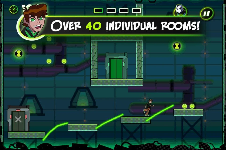 Ben 10 Cavern Run - screenshot