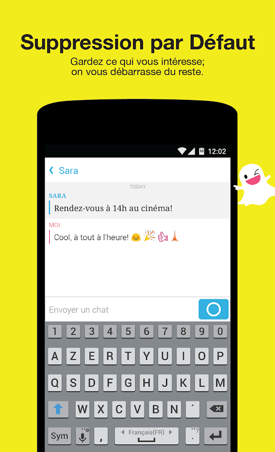 Snapchat Applications Android sur Google Play