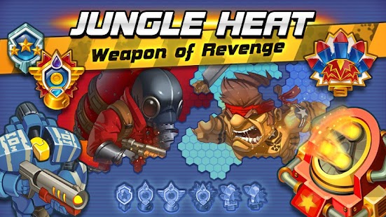 Screenshot dell'applicazione Android Jungle Heat: War of Clans