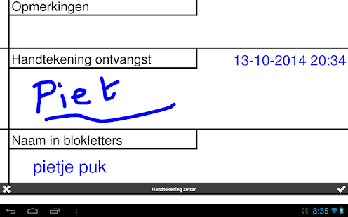 MoRE Pakbon App Demo Screenshots 6