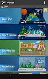 G3 Style Weekly Weather Widget poster 5