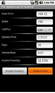 The Options Lab for Android