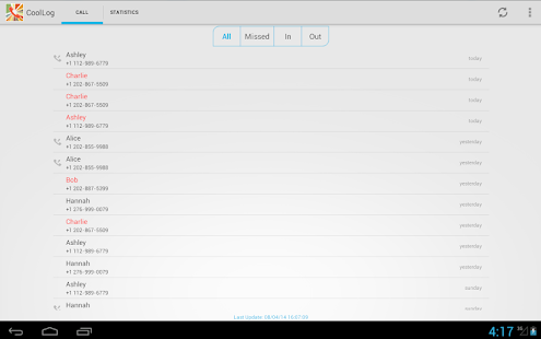 Lastest CoolLog - Call Log Statistics APK