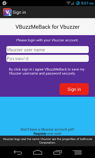 Vbuzzer web call