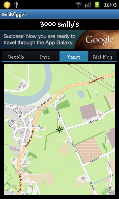    GoldDigger (Geocaching)- screenshot  
