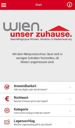 Wiener Mietenrechner App