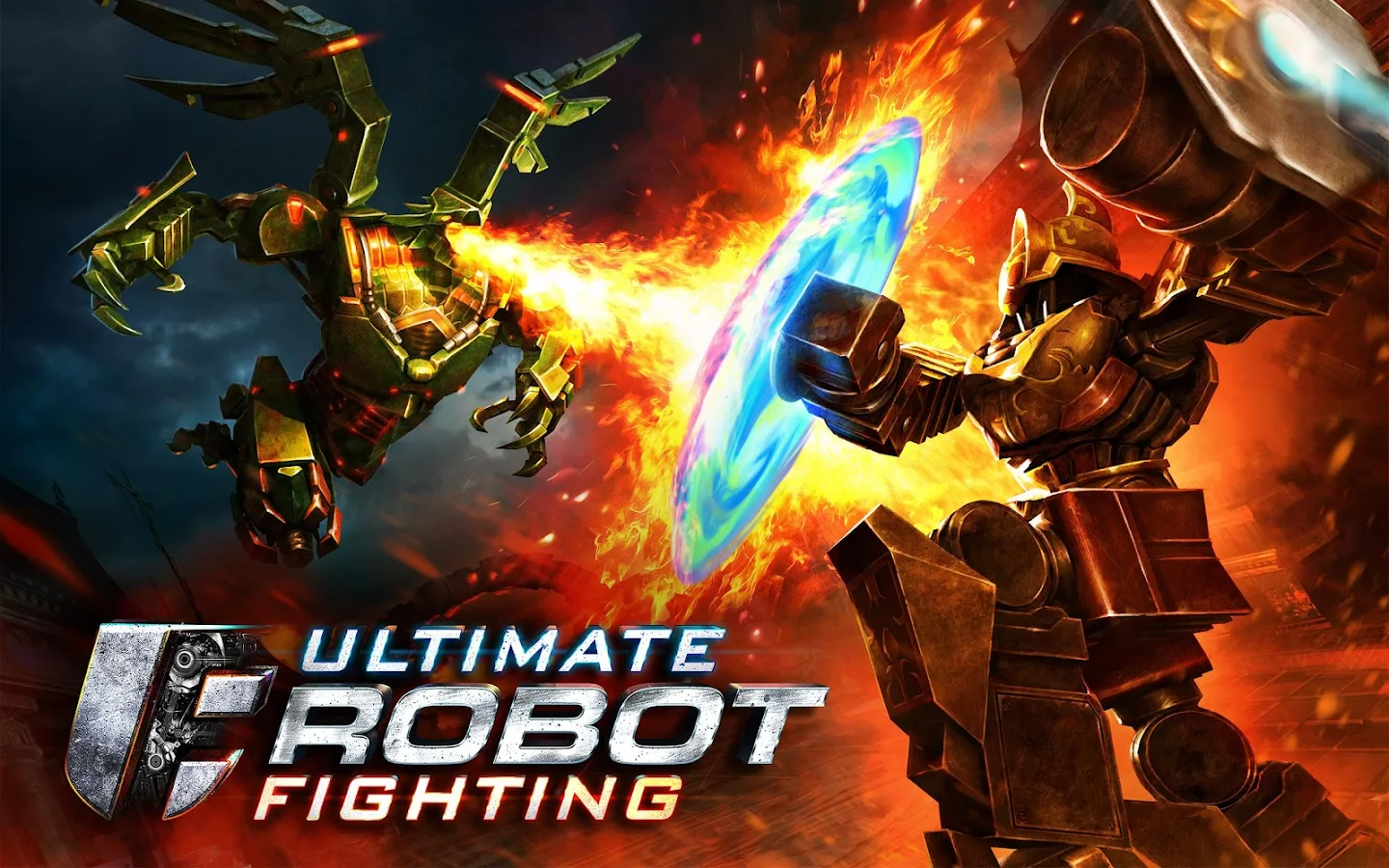   Ultimate Robot Fighting: captura de tela 