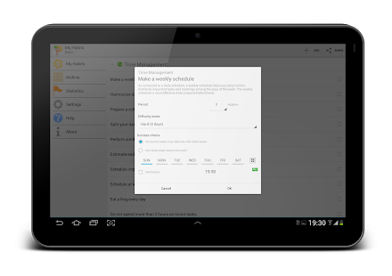 Habitizer. Productivity Habits Screenshots 1