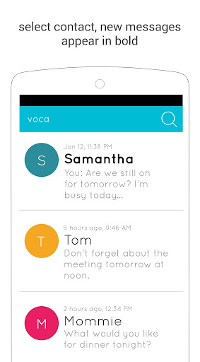 Voca: Handsfree Text by Voice