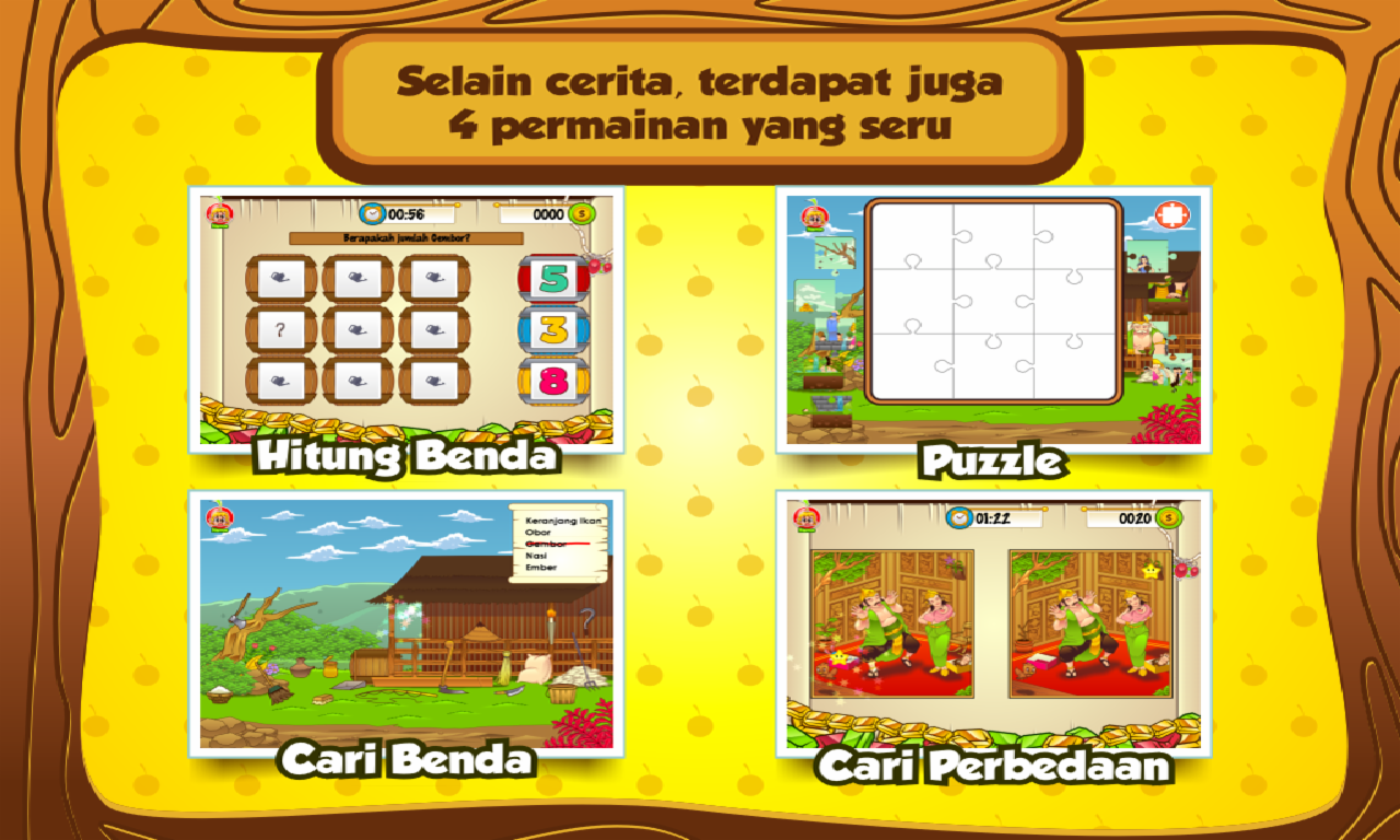 Cerita Anak: Telaga Warna dan Asal Usulnya - Android Apps 