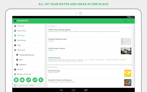 Android Applications • Evernote Premium v6.3.1