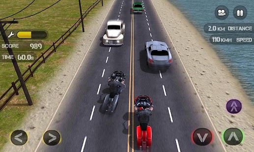  Race the Traffic Moto FULL  