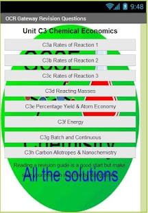 OCR GCSE Chemistry C3 Revision Screenshots 6