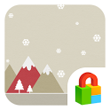 Pastel Snow Dodol Locker Theme icon