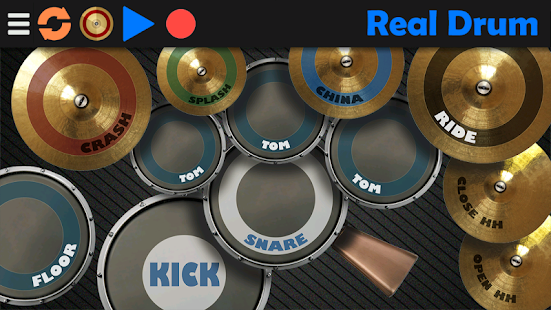  Real Drum - طقم طبول- صورة مصغَّرة للقطة شاشة  