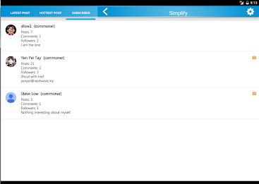 Shout by Simplify Networks poster 9