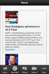 Paul Rodriguez Fan App Screenshots 2